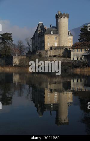 Château d'Annecy frankreich Stockfoto