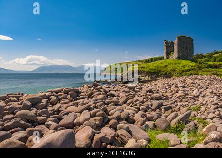 Minard Castle, Kilmurry, County Kerry, Munster, Irland Stockfoto