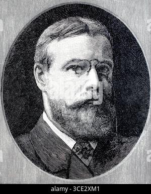 Sir Lawrence Alma-Tadema, Geburtsname Lourens Alma Tadema (* 8. Januar 1836 in Dronrijp, Niederlande, gestorben am 25. Juni; 1912 in Wiesbaden), niederländischer Maler und Zeichner des akademischen Realismus mit britischer, belgischer und niederländischer Staatsbürgerschaft. Historische, authentische, digital restaurierte Reproduktion eines Originals aus dem 19. Jahrhundert. Das Datensatzdatum wurde nicht angegeben. Stockfoto