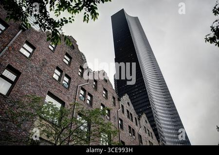 Seattle, Washington - 12. Juli 2015: Columbia Center in Seattle Stockfoto