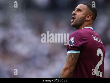 London, Großbritannien. August 2025. Kyle Walker of Burnley während des Spiels Tottenham Hotspur gegen Burnley Premier League im Tottenham Hotspur Stadium in London. Der Bildnachweis sollte lauten: Paul Terry/Sportimage Credit: Sportimage Ltd/Alamy Live News Stockfoto