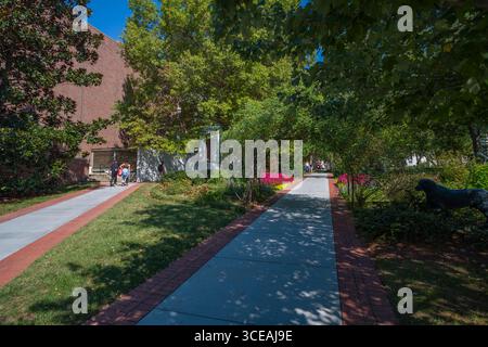 Campus der Belmont University, Nashville, Davidson County, Tennessee, USA Stockfoto