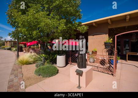 Museum Hill Café, Santa Fe, Santa Fe County, New Mexico, USA Stockfoto