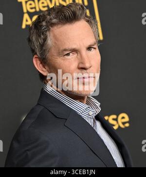 Shawn Hatosy kommt am 16. August 2025 für das „Pitt“-Panel beim ersten Televerse Festival der TV Academy – Tag 3 im JW Marriott in Los Angeles, CA. © LISA OConnor/AFF-USA.com Stockfoto