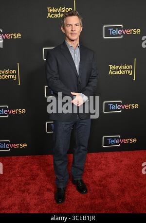 Shawn Hatosy kommt am 16. August 2025 für das „Pitt“-Panel beim ersten Televerse Festival der TV Academy – Tag 3 im JW Marriott in Los Angeles, CA. © LISA OConnor/AFF-USA.com Stockfoto