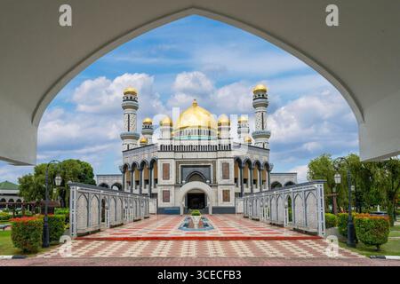 Jame ASR Hassanil Bolkiah MosqueBandar Seri Begawan, Brunei Stockfoto