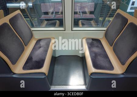 Nantes, Straßenbahn Citadis X05 // Nantes, Modern Tramway Citadis X05 Stockfoto