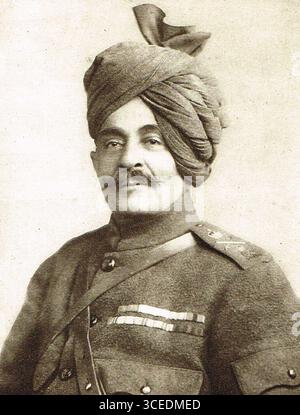 Pratap Singh von Idar, Maharaja vom Königreich Idar, Verwalter und Regent des Königreichs Marwar und Regentin von Jodhpur Stockfoto