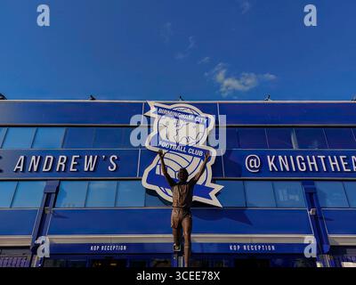 St Andrews at Knighthead Park ist das Heimstadion des Birmingham City FC in den West Midlands Stockfoto