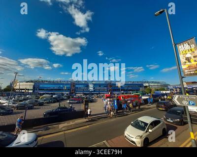 St Andrews at Knighthead Park ist das Heimstadion des Birmingham City FC in den West Midlands Stockfoto