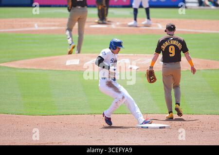 Kalifornien, USA. August 2025. Shohei Ohtani, (Dodgers), 17. August 2025: Baseball: MLB-Spiel der regulären Saison zwischen Los Angeles Dodgers und San Diego Padres im Dodger Stadium in Kalifornien, USA. Creative 2/AFLO/Alamy Live News Stockfoto