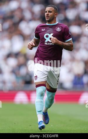 London, Großbritannien. August 2025. Kyle Walker of Burnley während des Spiels Tottenham Hotspur gegen Burnley Premier League im Tottenham Hotspur Stadium in London. Der Bildnachweis sollte lauten: Paul Terry/Sportimage Credit: Sportimage Ltd/Alamy Live News Stockfoto