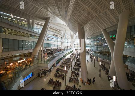 In der Hong Kong West Kowloon Station (WEK), August 2025 Stockfoto