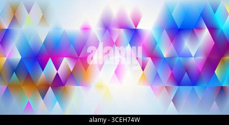 Abstrakter heller Rautenhintergrund. Rhombus bg. Stock Vektor