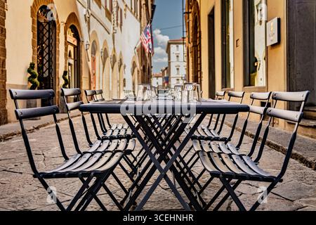 Street Dining, Florenz Stockfoto