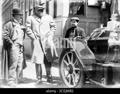 Jack Johnson & Little, Bain News Service Stockfoto