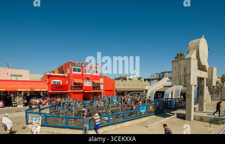 Muscle Beach, Venice, Los Angeles County, Kalifornien, USA Stockfoto