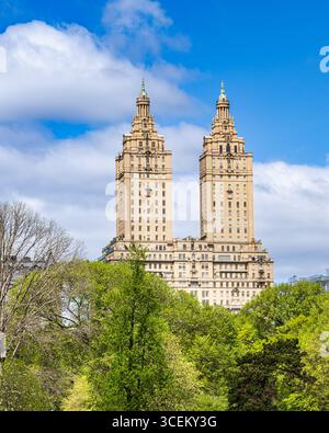 San Remo vom Central Park, NYC Stockfoto