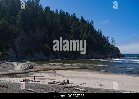Short Sands Beach, Oswald West Staatspark, Tillamook County, Oregon, USA Stockfoto