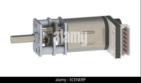 Gleichstrom-Elektromotor Stockfoto