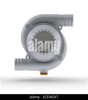 Wasserpumpe für Autos und Kfz-Turbolader Stockfoto