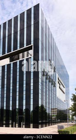 Cube Building, Corby, England. Stockfoto
