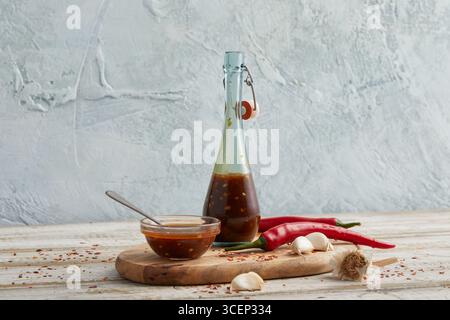 Asiatische Vinaigrette Stockfoto