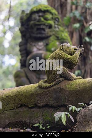 Monkey Forest in Ubud, Bali Stockfoto