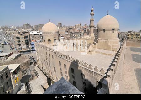 Die älteste historische Moschee von Ibn Tulun Kairo, Ägypten Stockfoto