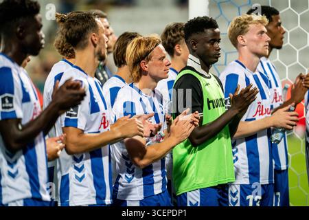Odense, Dänemark. August 2025. Adam Sorensen von ob wurde nach dem 3F Superliga Spiel zwischen Odense BK und Aarhus GF im Nature Energy Park in Odense gesehen. Quelle: Gonzales Photo/Alamy Live News Stockfoto