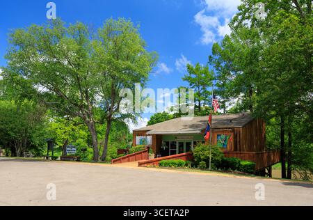Geburtsort von Kermit dem Frosch, Leland, Mississippi, USA Stockfoto