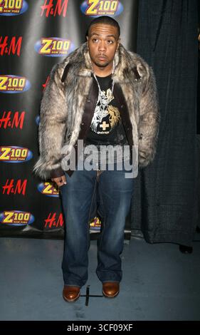Timbaland beim Z100 Jingle Ball in New York City - 14. Dezember 2007 Stockfoto