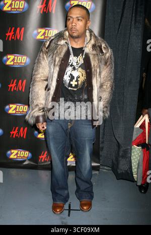 Timbaland beim Z100 Jingle Ball in New York City - 14. Dezember 2007 Stockfoto