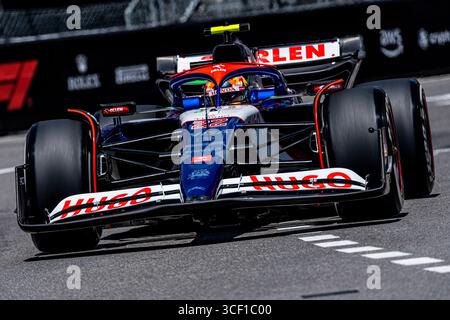 Aufnahmen vom Formel-1-Grand-Prix 2024 auf dem Montecarlo-Kurs in Monaco Stockfoto