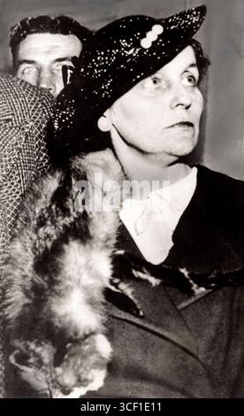 Hinrichtung von William de Boe wegen Raubüberfall und Überfall in Smithsland, Kentucky, USA, 1925. Marjorie Johnson, das Opfer des Angriffs, war Zeuge des Ergehens. Kentucky, USA, 1925. Stockfoto