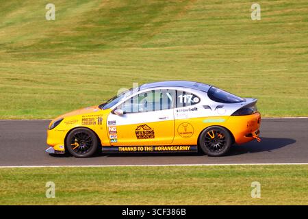 Brscc Autorennen im Cadwell Park Lincolnshire Stockfoto