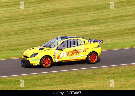Brscc Autorennen im Cadwell Park Lincolnshire Stockfoto