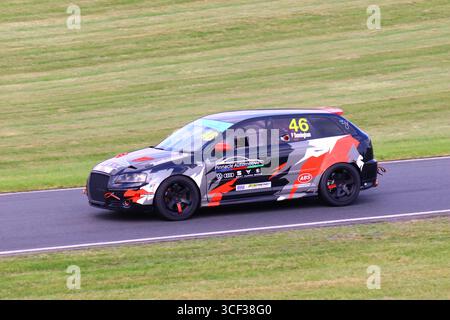 Brscc Autorennen im Cadwell Park Lincolnshire Stockfoto