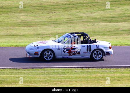 Brscc Autorennen im Cadwell Park Lincolnshire Stockfoto