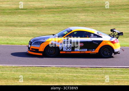 Brscc Autorennen im Cadwell Park Lincolnshire Stockfoto