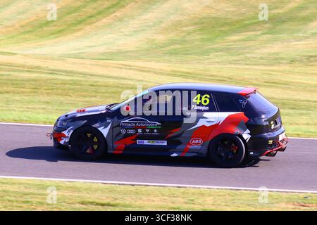 Brscc Autorennen im Cadwell Park Lincolnshire Stockfoto