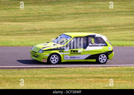 Brscc Autorennen im Cadwell Park Lincolnshire Stockfoto