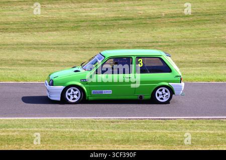 Brscc Autorennen im Cadwell Park Lincolnshire Stockfoto