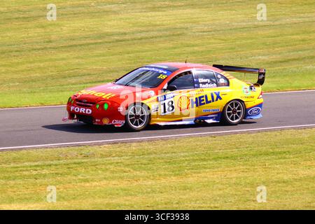 Brscc Autorennen im Cadwell Park Lincolnshire Stockfoto