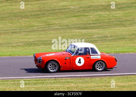 Brscc Autorennen im Cadwell Park Lincolnshire Stockfoto