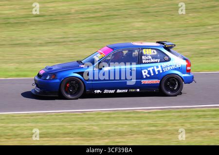 Brscc Autorennen im Cadwell Park Lincolnshire Stockfoto