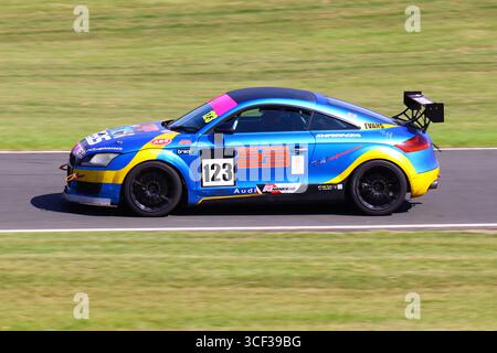 Brscc Autorennen im Cadwell Park Lincolnshire Stockfoto