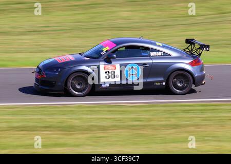 Brscc Autorennen im Cadwell Park Lincolnshire Stockfoto