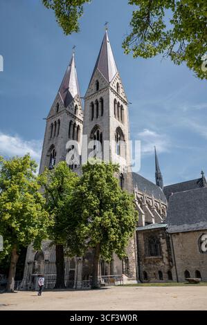 Dom in Halberstadt, Sachsen-Anhalt, Deutschland Stockfoto