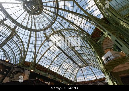 Grand Palais in Paris, der Veranstaltungsort der Kunst Stockfoto
